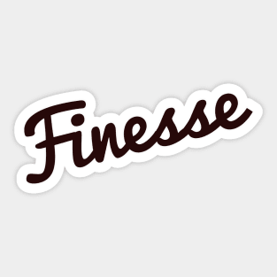 Finesse Sticker